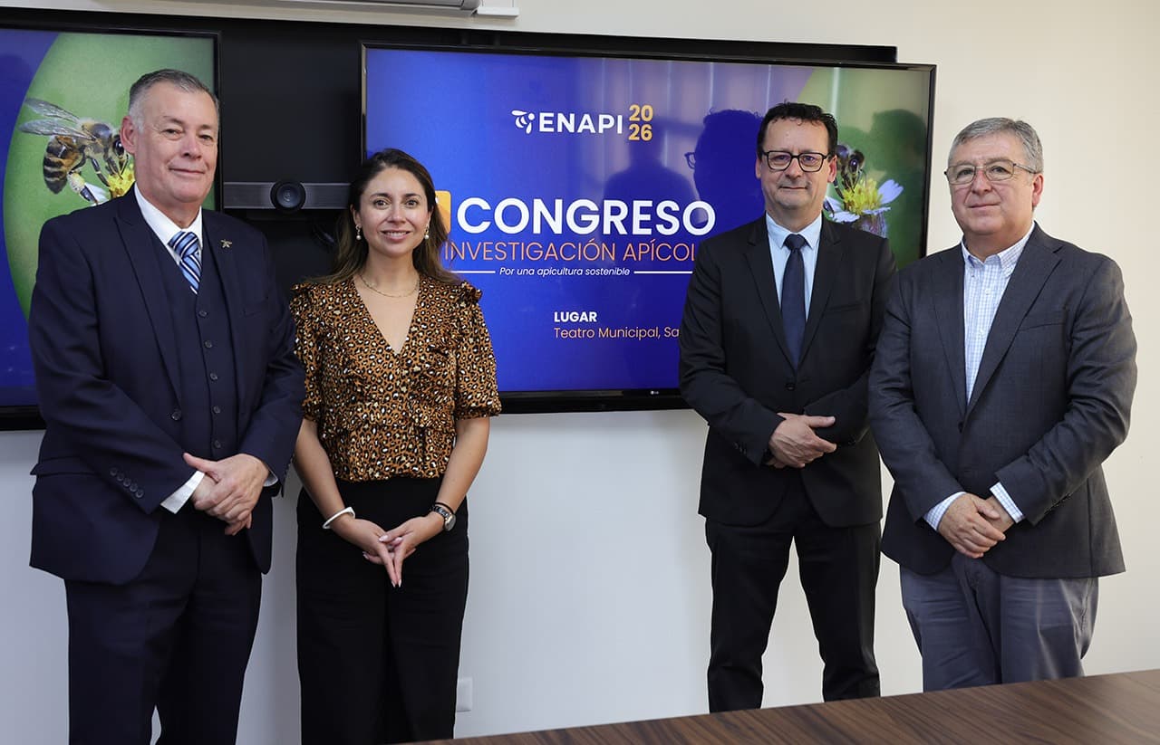 San Fernando será sede del 1° Congreso de Investigación Apícola en Chile en el marco de ENAPI 2026